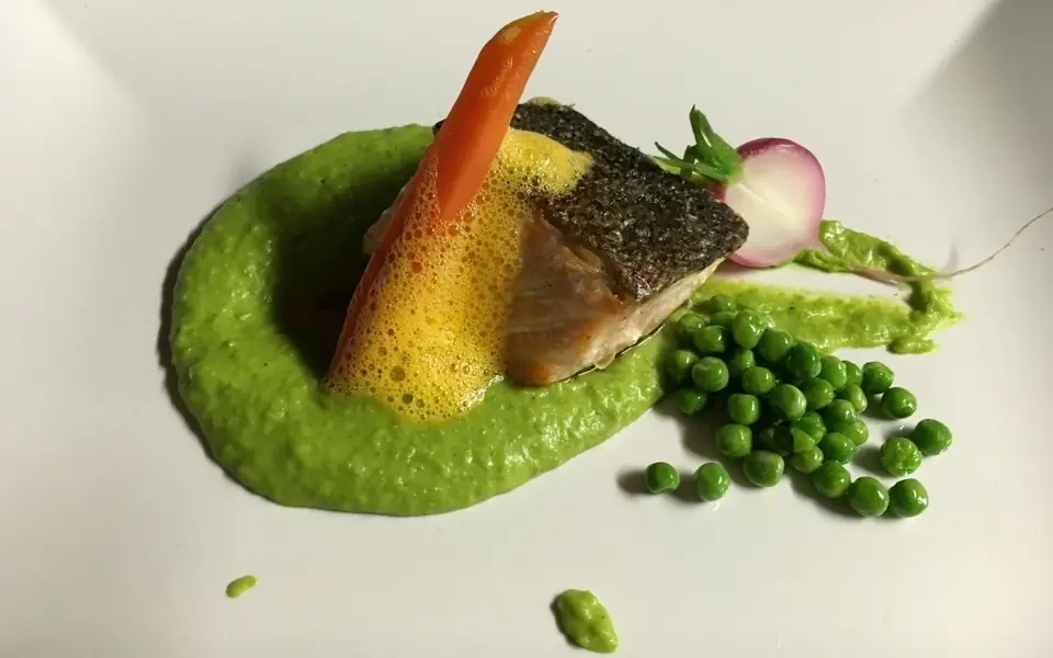 Plateau de fruits de mer pouvant être servi au gîte le champ de père