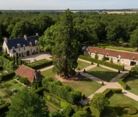 Domaine de Poulaines, le jardin et l'arboretum